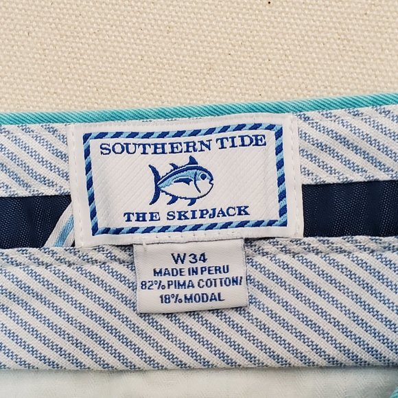 Short Rouge Southern Tide The Skipjack - Homme Taille 34 - Chino été - Bon état